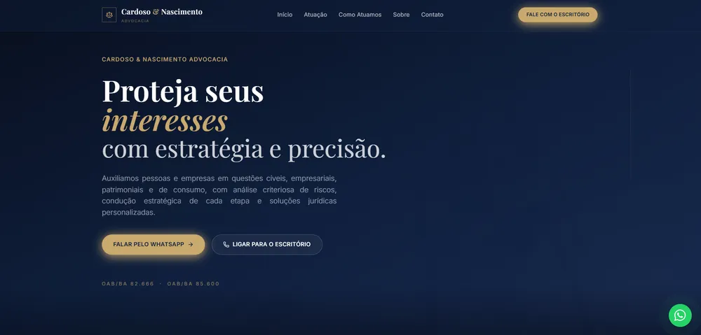 Cardoso & Nascimento Advocacia
